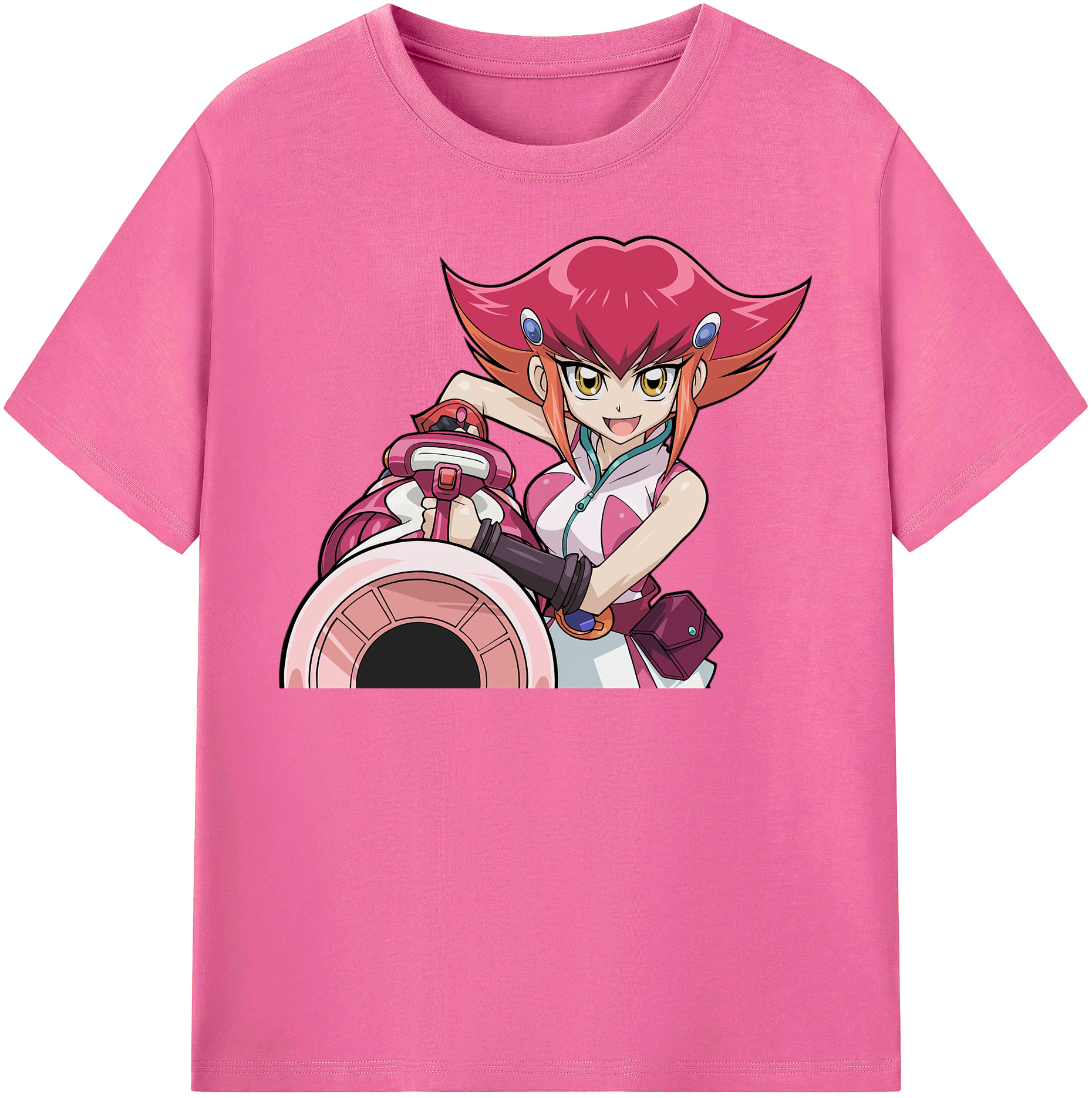 （画像用） 遊☆戯☆王 Yu-Gi-Oh! レディースカジュアルプリントTシャツ（綿100％）